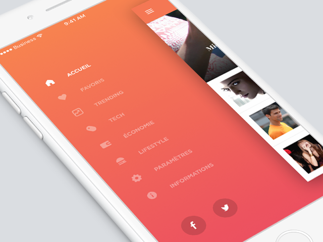 Designer Application Mobile Freelance UX UI Paris Design